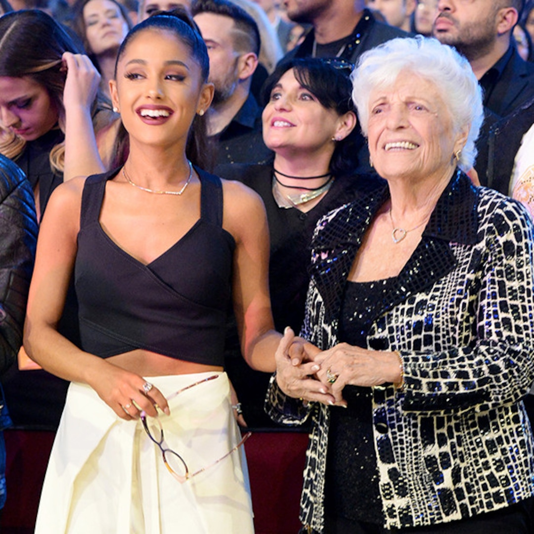 Ariana Grande And Her 93 Year Old Grandmother Get Tattoos Together E Online